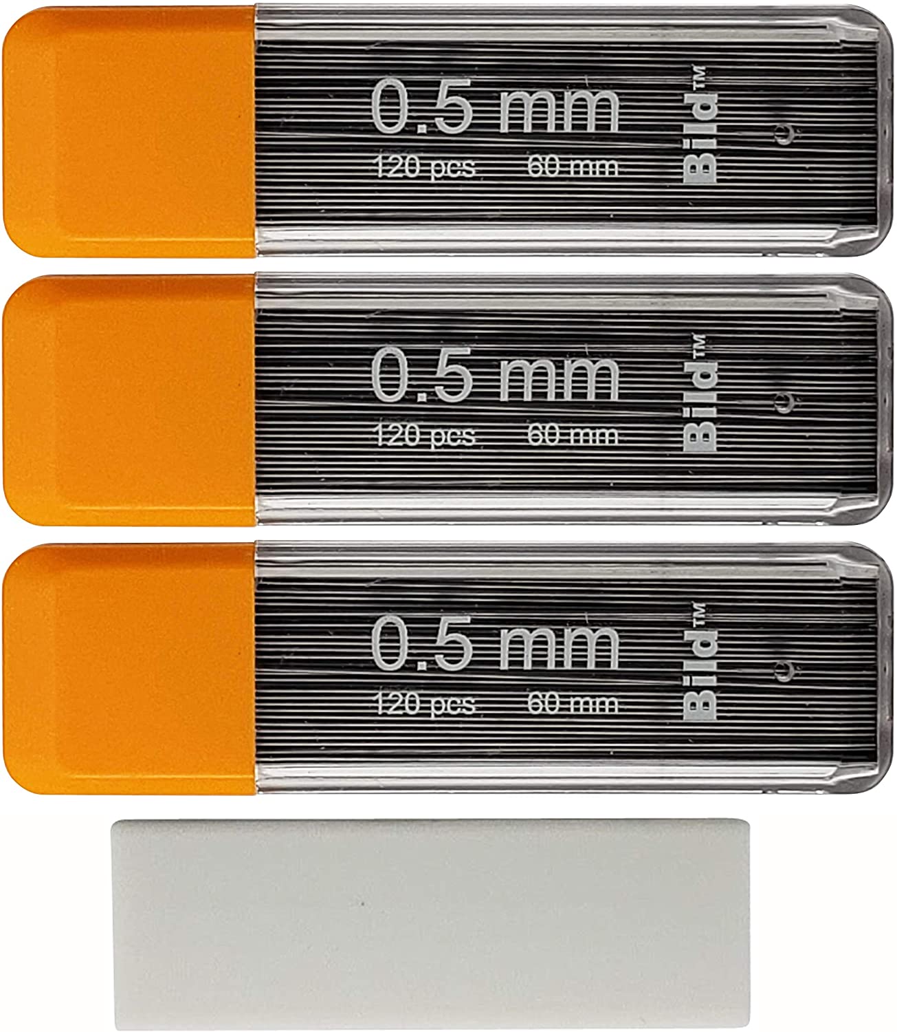 Bild Eraser & 2B 0.5mm Pencil Lead, 360-Piece
