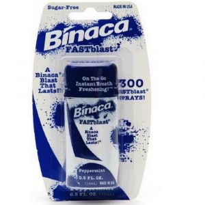 Binaca Sugar-Free Spray Breath Freshener, 3-Pack