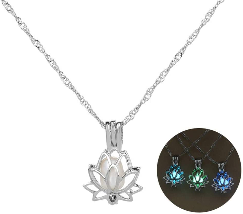 Chunney Lightweight Rechargeable Glow In The Dark Necklace