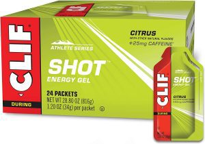 CLIF SHOT Caffeinated Energy Gels, 24-Count
