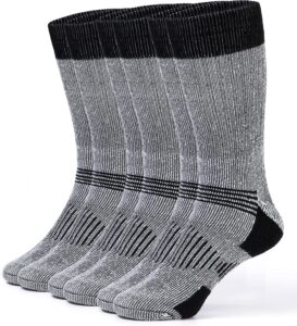 COZIA Cozy Merino Wool Thermal Sock For Men, 3-Pack