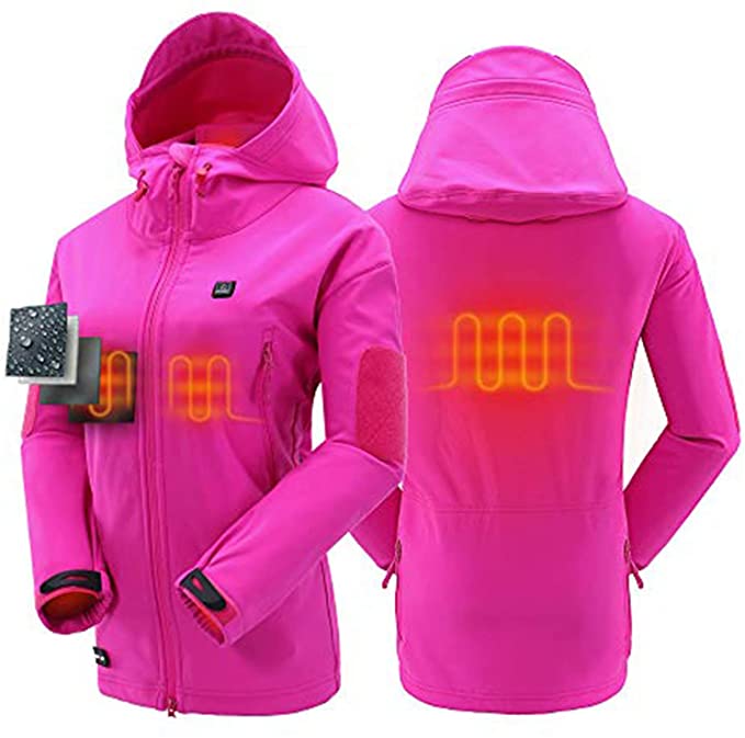 DEWBU Outdoor Soft-Shell Heated Jacket