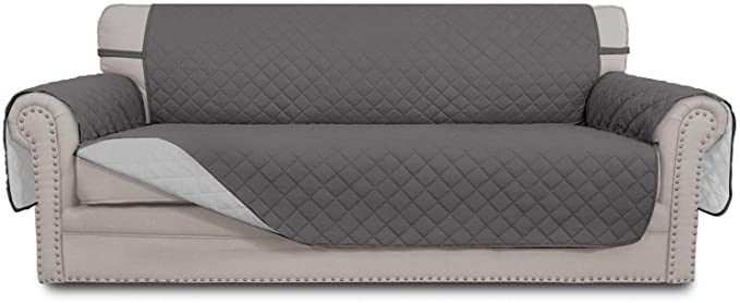 Easy-Going Quilted Microfiber Couch Furniture Cover