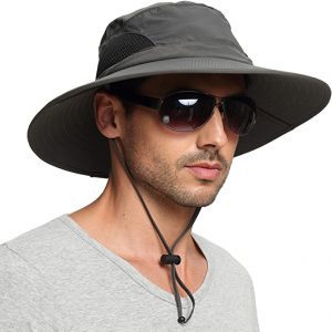 EINSKEY Unisex Wide-Brim Waterproof Boonie Hiking Hat