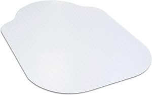 Evolve Cleated Easy-Glide Chair Mat For Carpeted Floors