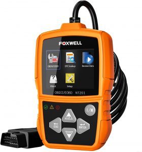 FOXWELL NT201 Diagnostic Code Reader Auto Emission Accessory