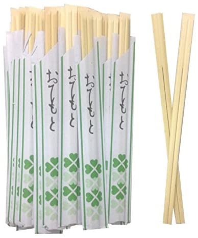 Happy Sales Disposable Wooden Chopsticks, 40-Pairs