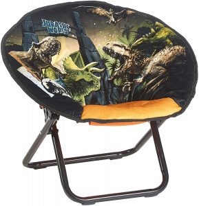 Idea Nuova Jurassic World Foldable Saucer Dinosaur Chair