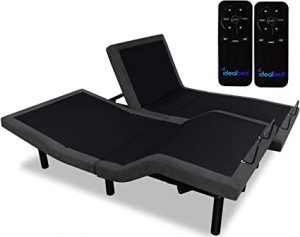 iDealBed 3i Remote-Controlled Adjustable Split California King Bed Frame