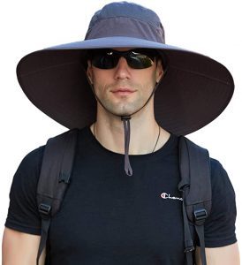 Leotruny Crushable Wide Brim Hiking Hat