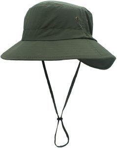 LLmoway Quick-Dry Adjustable Hiking Hat