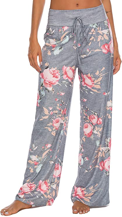 LOCUBE Machine Washable Loose Pajama Pants For Women