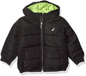 Nautica Water Resistant Puff Jacket For Boys