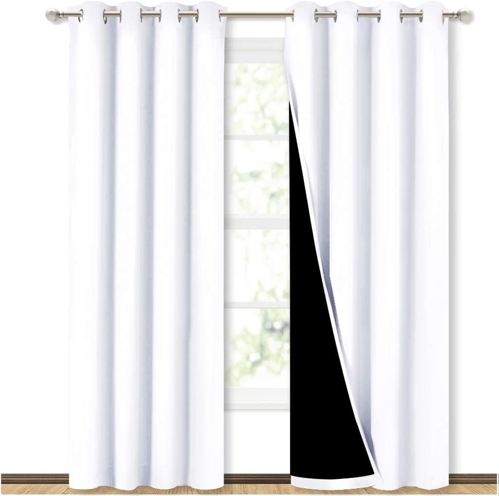 NICETOWN Heavyweight Noise Reduction Thermal Curtains