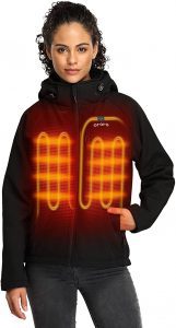 ORORO Machine-Washable Slim-Fit Heated Jacket