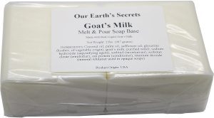 Our Earth’s Secrets Goats Milk Soap Base Soap-Making Supplies