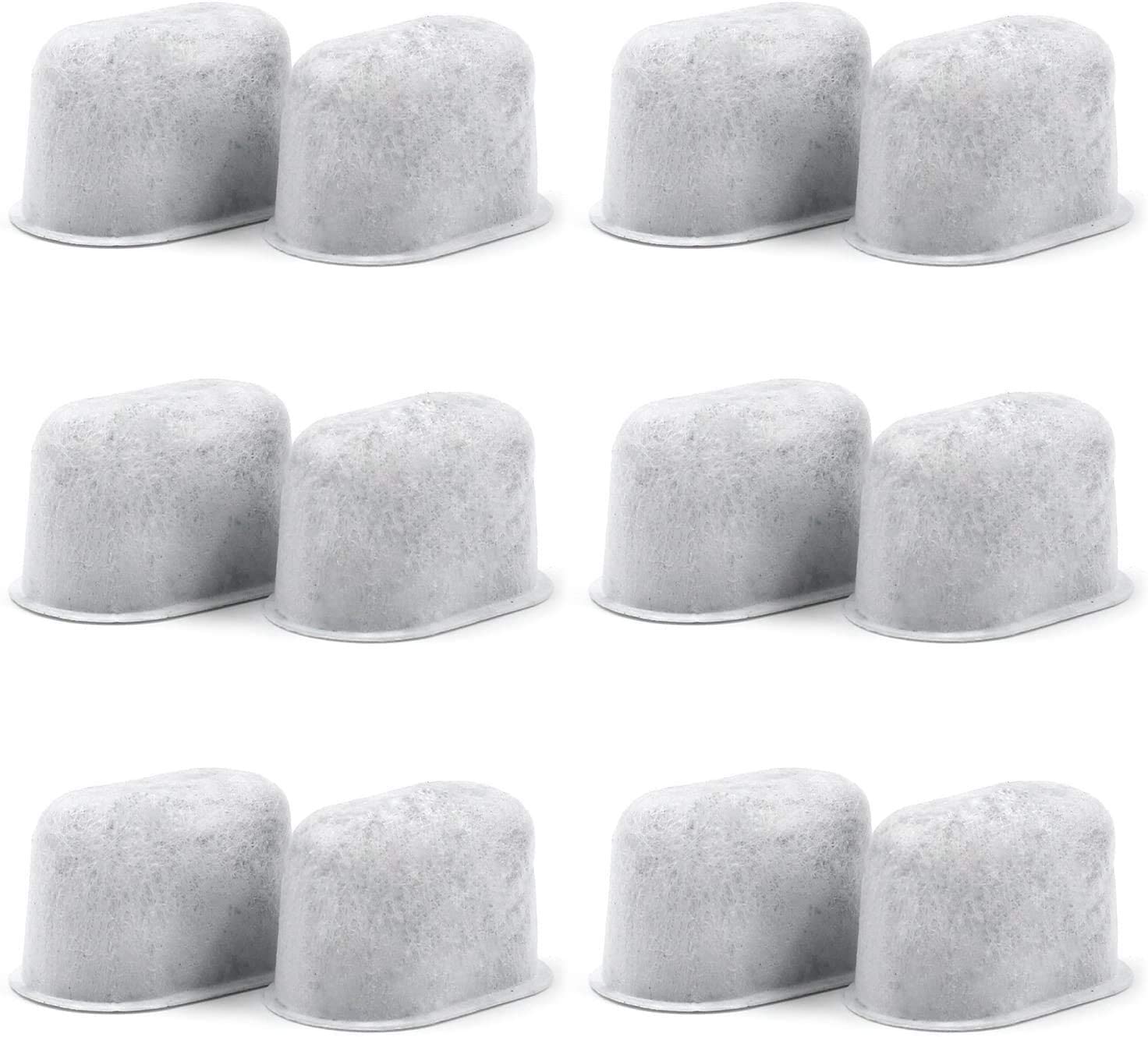 Possiave Cuisinart Compatible Coffee Maker Charcoal Filters, 12-Pack
