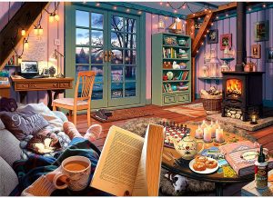 Ravensburger Cozy Home Interior 500-Piece Puzzle For Adults