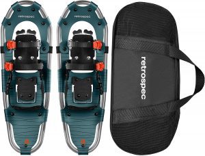 Retrospec Adjustable Binding Snowshoes & Carry Bag