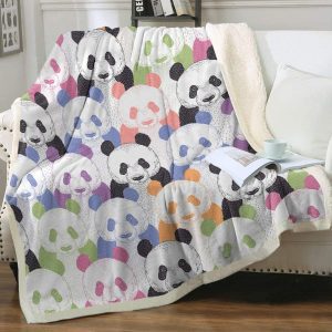 Sleepwish Sherpa Lining Panda Blanket