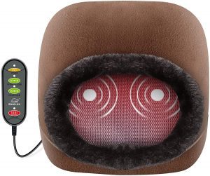 Snailax 3-In-One Back Massager & Foot Warmer