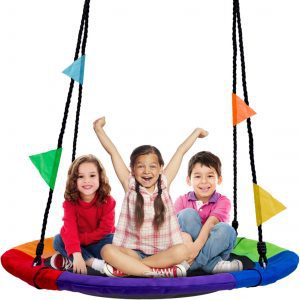 Sorbus Saucer Mat Swing & Ropes Swing Accessories