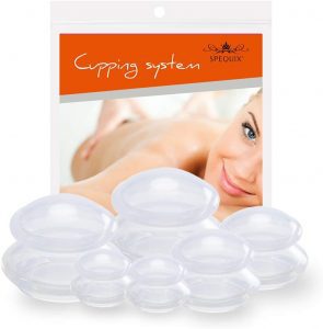 SPEQUIX Reusable Medical Grade Silicone Cup Therapy Set