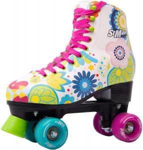 STMAX High Cuff Lace-Up Roller Skates For Girls