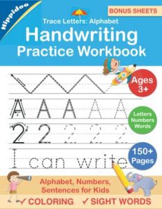 Sujatha Lalgudi Trace Letters: Alphabet Handwriting Practice Workbook