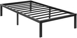 TATAGO High-Weight Capacity Extra-Long Twin Bed, 16-Inch