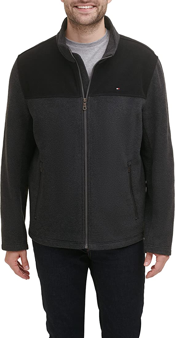 Tommy Hilfiger Collared Zipped Jacket