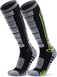 TSLA Thermal Compression Ski Socks, 2-Pack