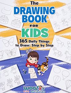 Woo! Jr. Kids Activities The Drawing Book For Kids 5-7 Year-Olds