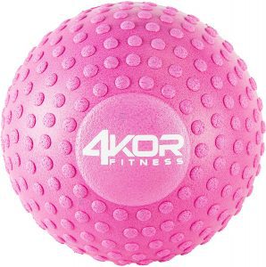 4KOR Fitness Textured Surface Pink Massage Ball