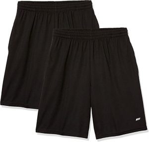 Amazon Essentials Moisture Wicking Basketball Shorts For Men, 2-Pack
