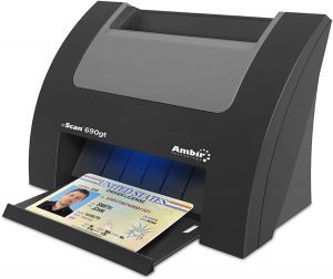 Ambir nScan 690gt Double-Sided Scanning Business Card Scanner