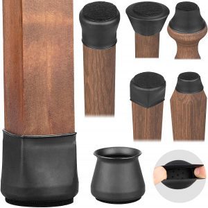 Anwenk Silicone Cap Furniture Leg Protectors, 16-Piece