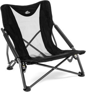 Cascade Mountain Tech Low Profile Mesh Fabric Beach Lawn Chair