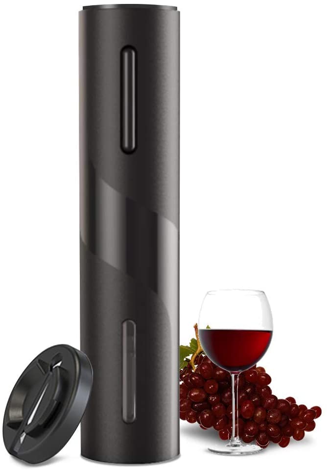 COKUNST Stainless Steel Electric Wine Opener With Charging Base