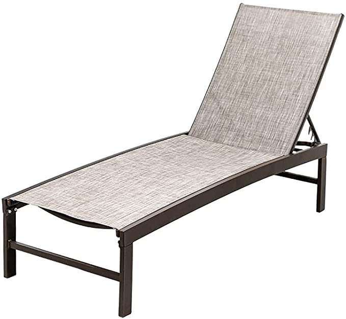 Crestlive Products Weather-Resistant 5-Position Outdoor Chaise