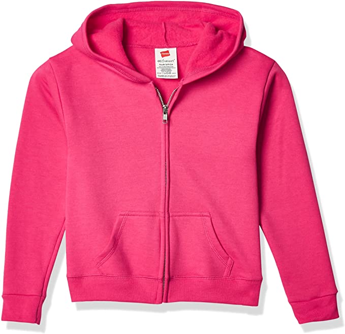 Hanes EcoSmart Pouch Pockets Girls’ Sweatshirt Hoodie