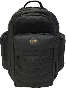 HighSpeedDaddy Insulated Side Pockets Diaper Bag For Dads
