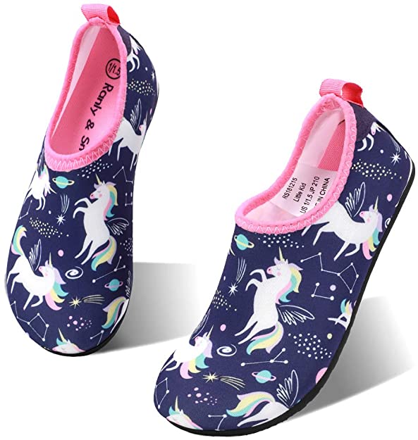beach shoes bathing shoes quick-drying aqua shoes non-slip barefoot sports shoes DimaiGlobal Childrens water shoes boys and girls swimming shoes 