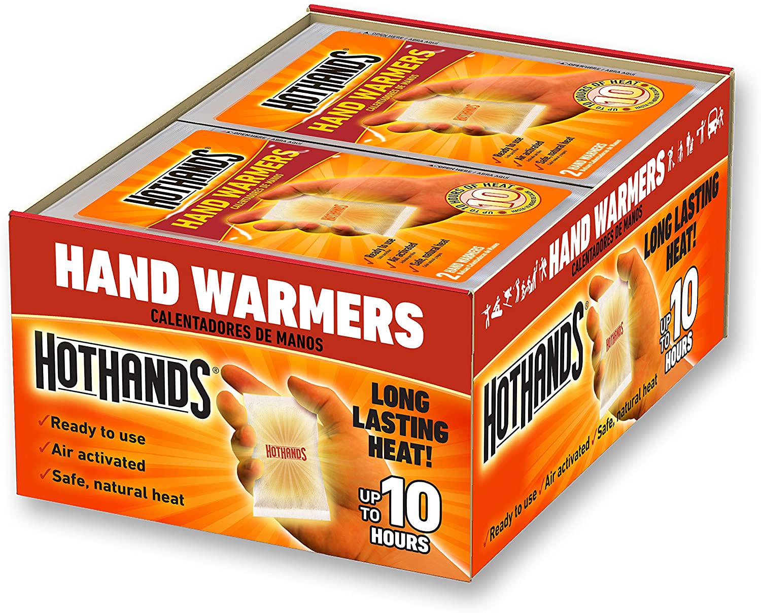 HotHands Air-Activated Odorless Hand Warmers