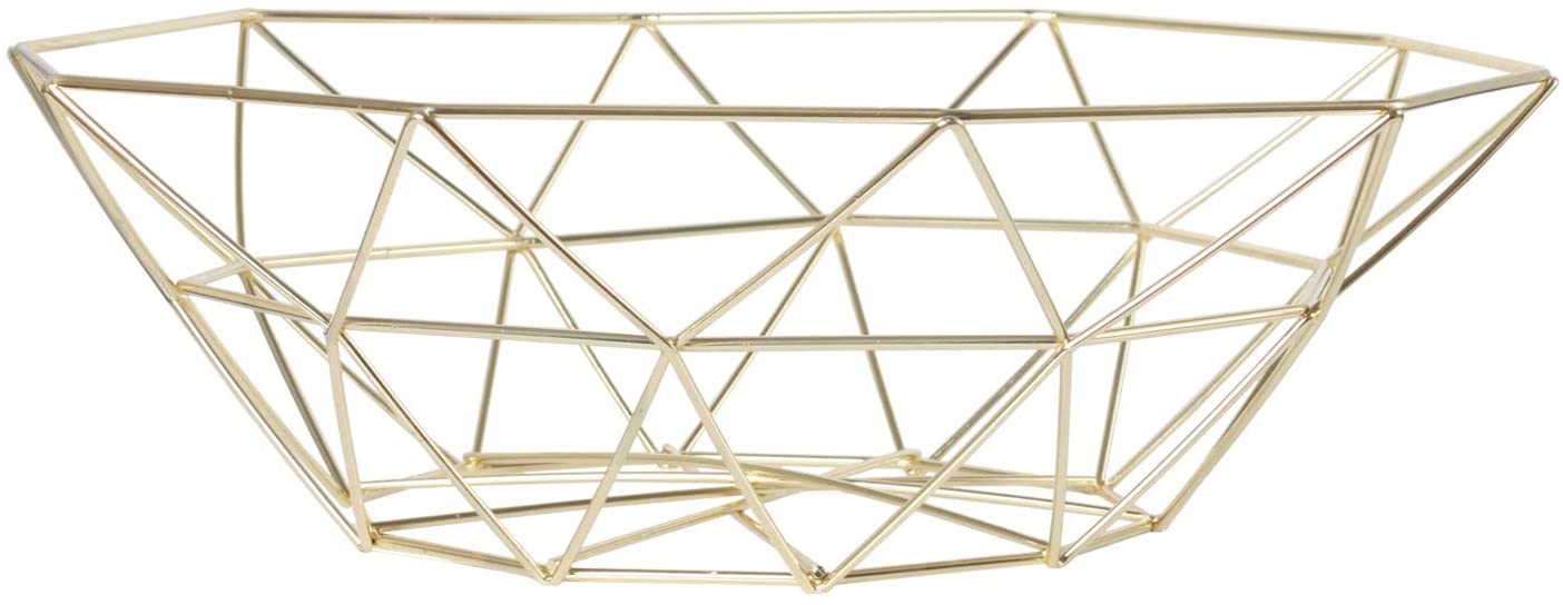 HowRU Lightweight Metal Wire Table Basket