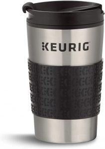 Keurig Air-Tight Dishwasher Safe Travel Coffee Mug, 12-Ounce
