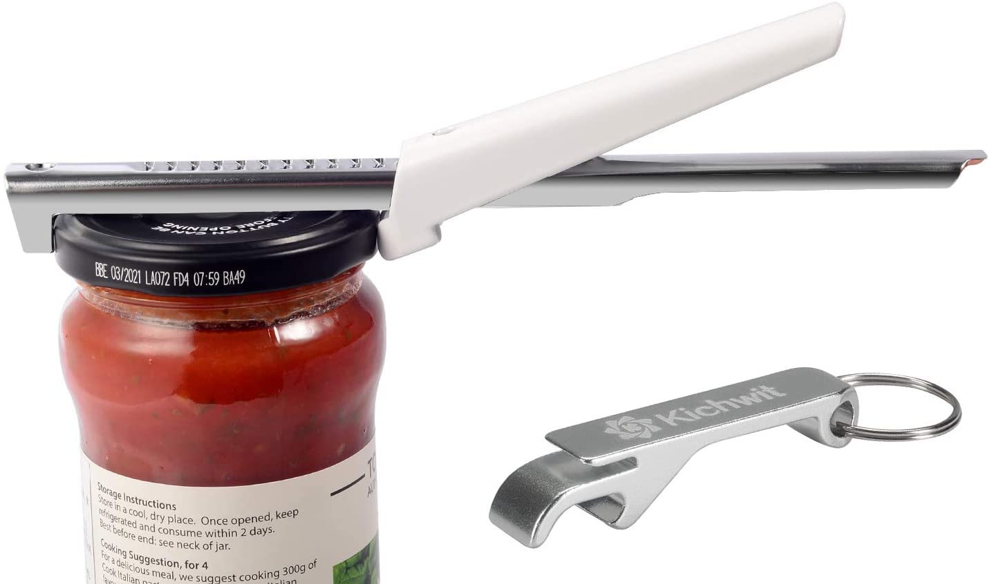 Kichwit Stainless Steel Compact Jar Opener