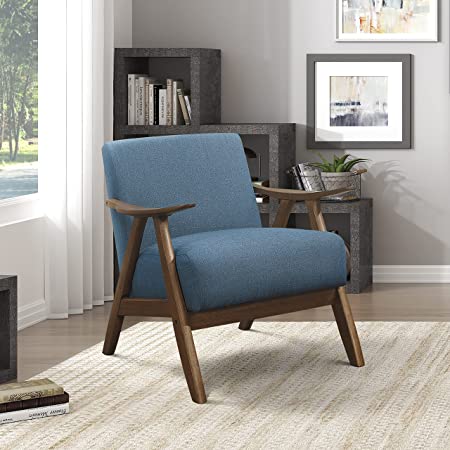 Lexicon Elle Curved Arms Contemporary Reading Chair