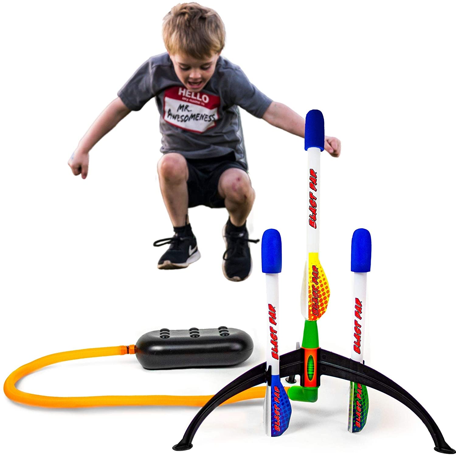 Marky Sparky Stomp Pad Rocket Launcher Gift For 8-Year-Olds
