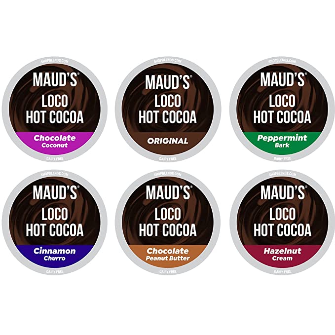 Maud’s Kosher Assorted Flavor Hot Chocolate K-Cups, 48-Count